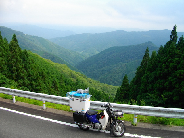 三角寺の帰り道