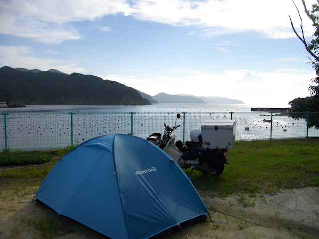 今日のキャンプ場