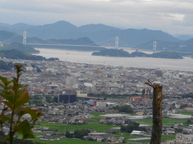 仙遊寺から見た瀬戸内