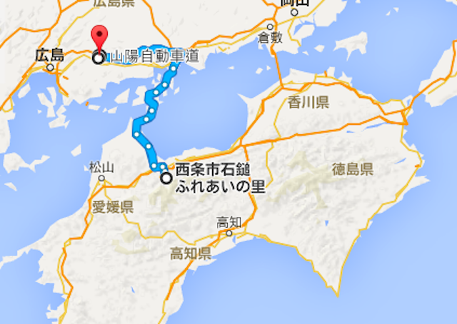 地図石鎚ふれあい