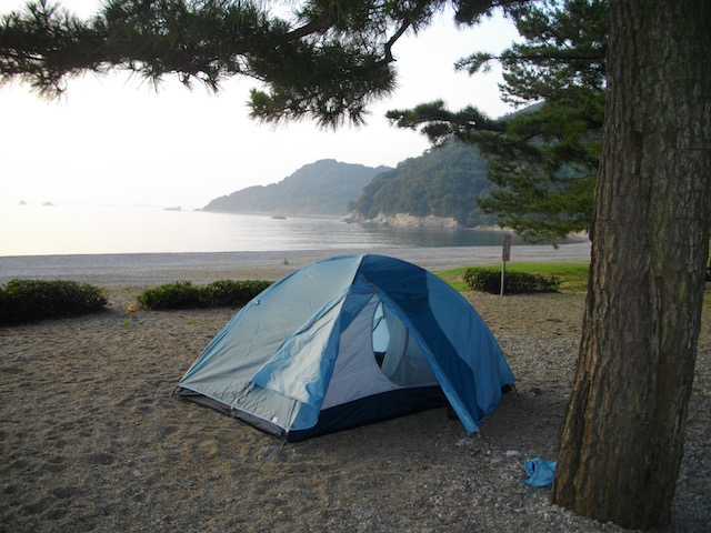 大神子海岸キャンプ
